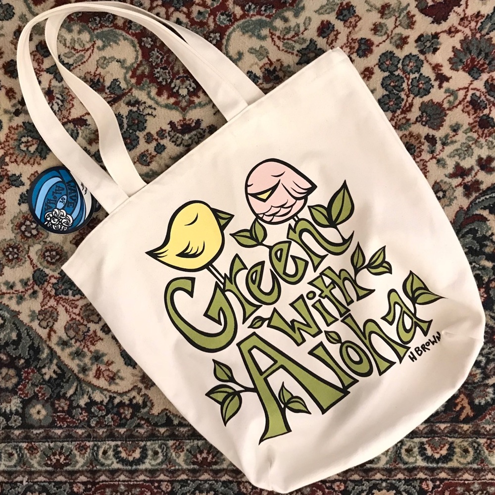 Heather Brown Beach Tote